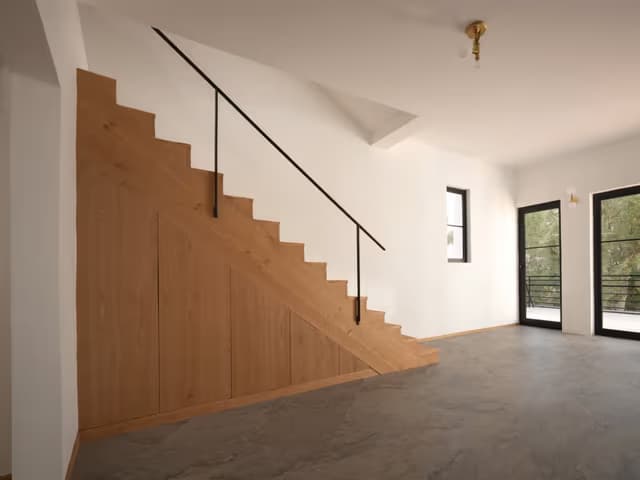 Gölbaşı’nda yenilenmiş villa iç mekânı